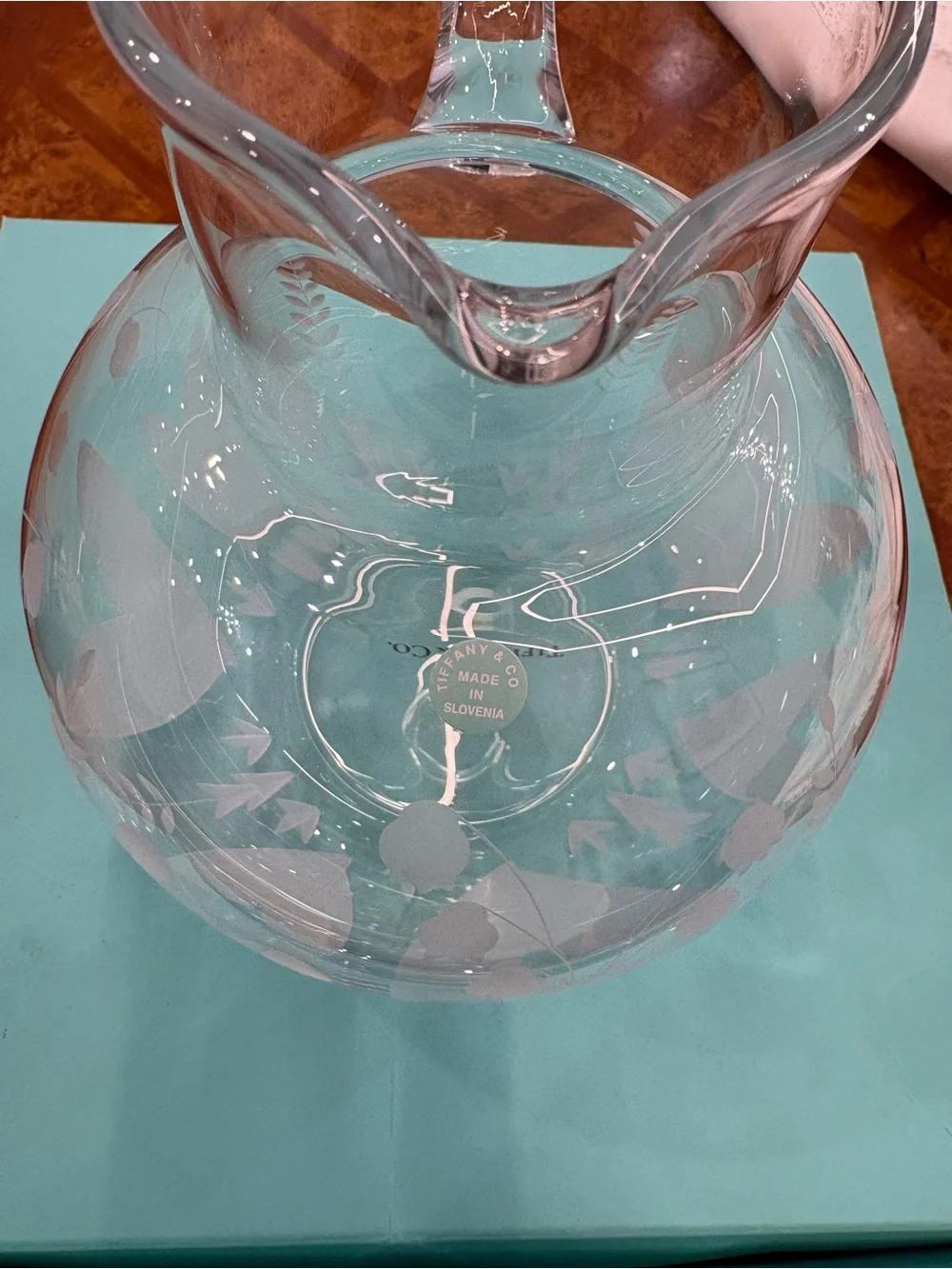 Tiffany & Co. elegant clear